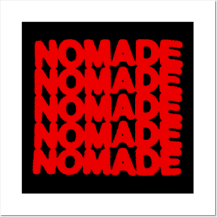 NOMADE RED Posters and Art